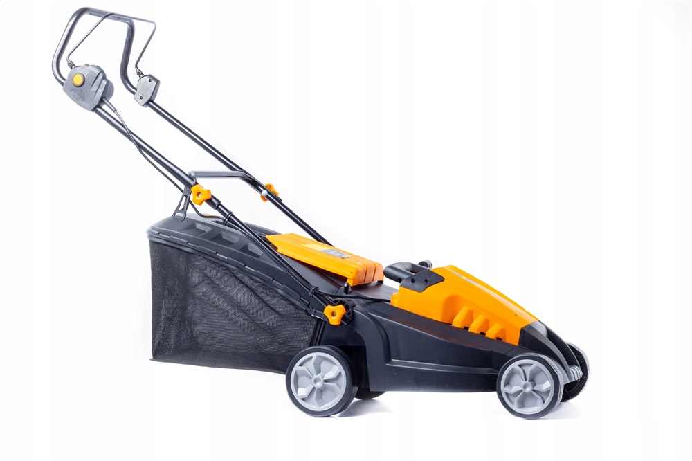 Riwall REM 3816i elektromos fűnyíró indukciós motorral 2 az 1-ben