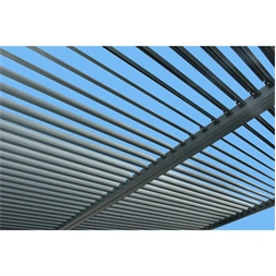 Riwall RMBP 13x10 Anthracite 4 x 3 m, antracit bioklimatikus alumínium pergola