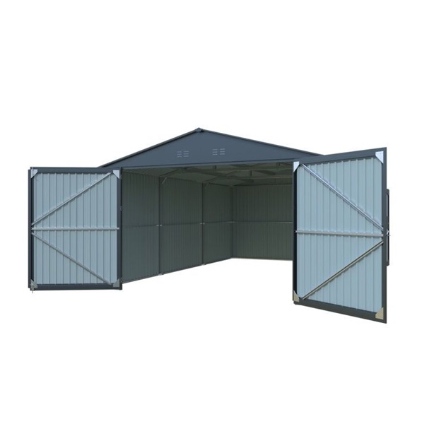 Riwall RMCG 20x13 3,86x6 m nyeregtetős antracit fém garázs
