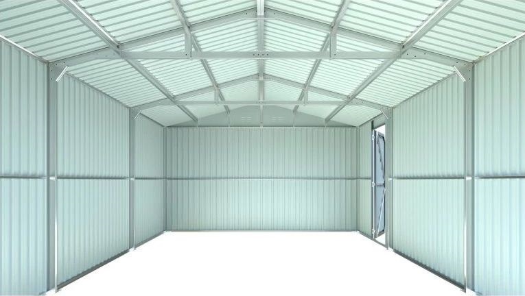 Riwall RMCG 20x13 3,86x6 m nyeregtetős antracit fém garázs