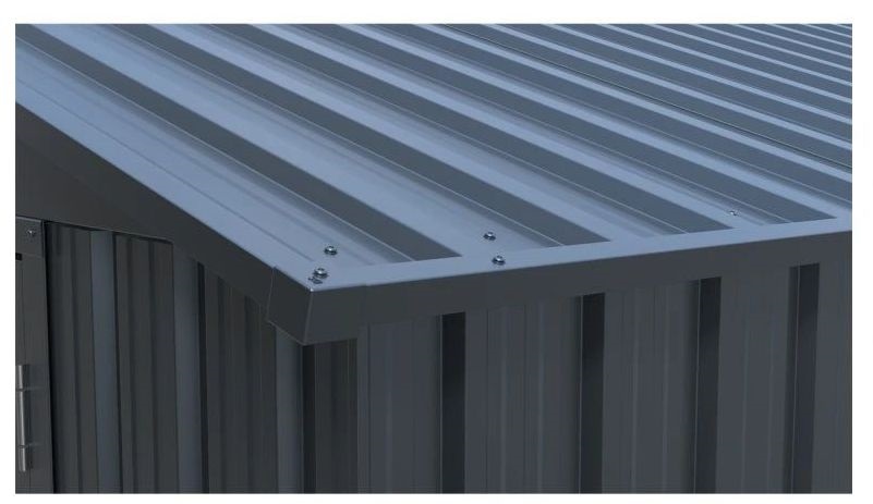 Riwall RMCG 20x13 3,86x6 m nyeregtetős antracit fém garázs