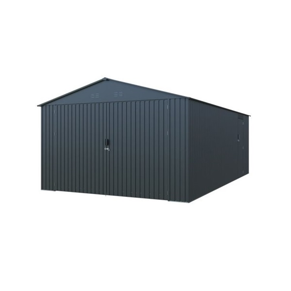Riwall RMCG 20x13 3,86x6 m nyeregtetős antracit fém garázs