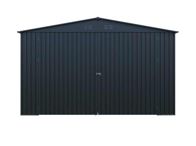 Riwall RMCG 20x13 3,86x6 m nyeregtetős antracit fém garázs