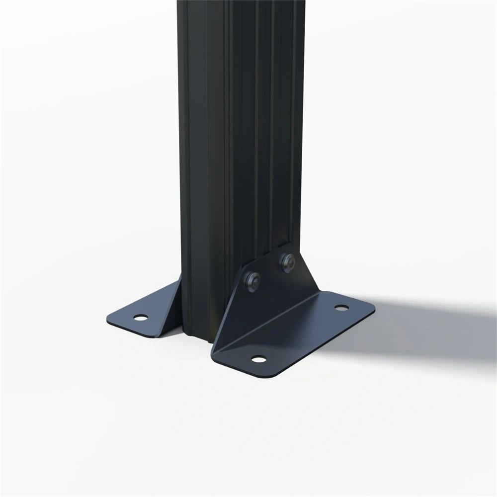 Riwall RMCP 16x10 Anthracite 5 x 3 m, antracit alumínium kocsibeálló