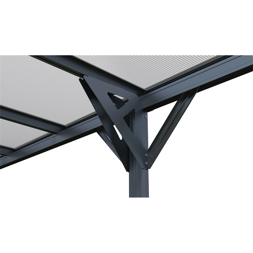 Riwall RMCP 16x10 Anthracite 5 x 3 m, antracit alumínium kocsibeálló