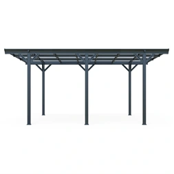 Riwall RMCP 16x10 Anthracite 5 x 3 m, antracit alumínium kocsibeálló