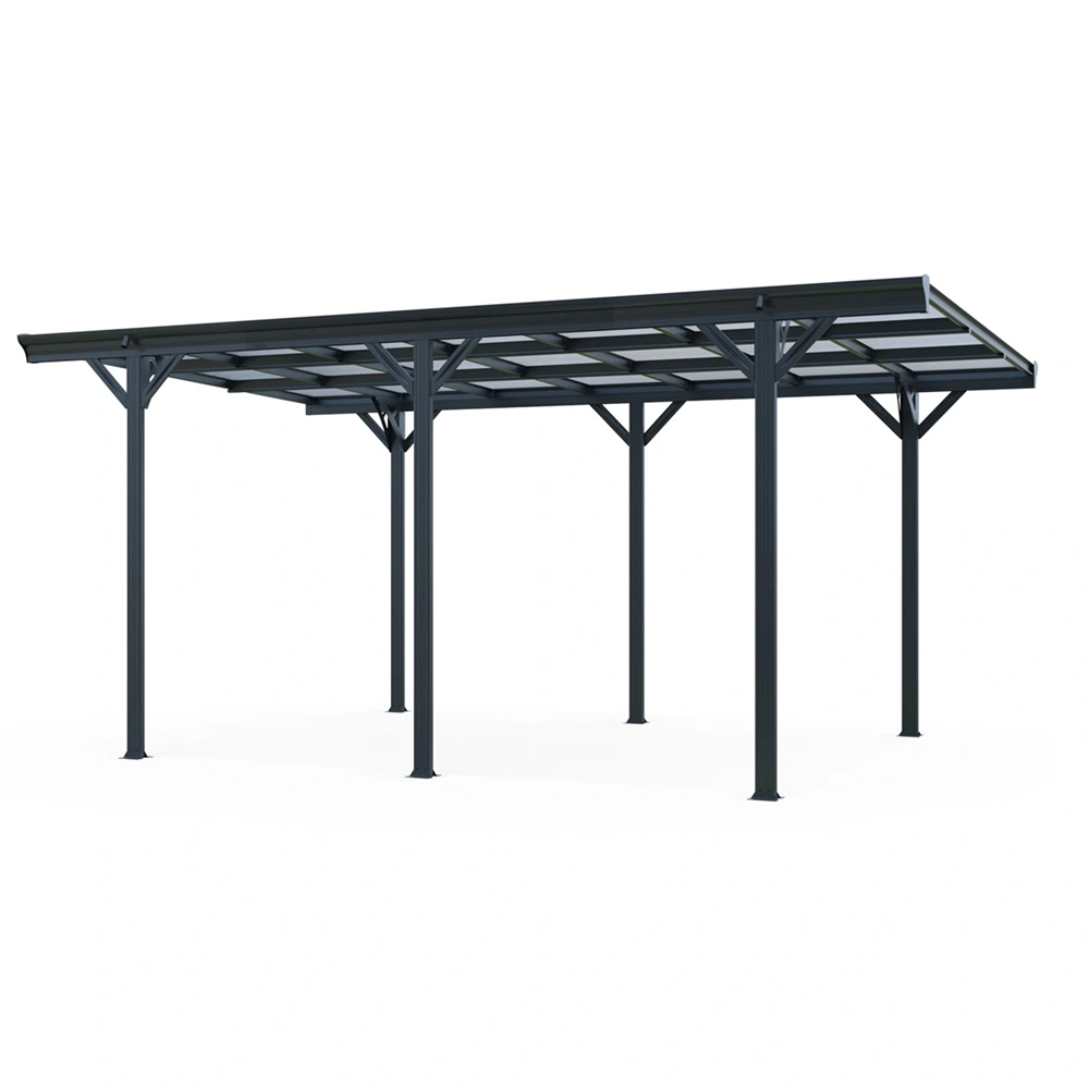 Riwall RMCP 16x10 Anthracite 5 x 3 m, antracit alumínium kocsibeálló