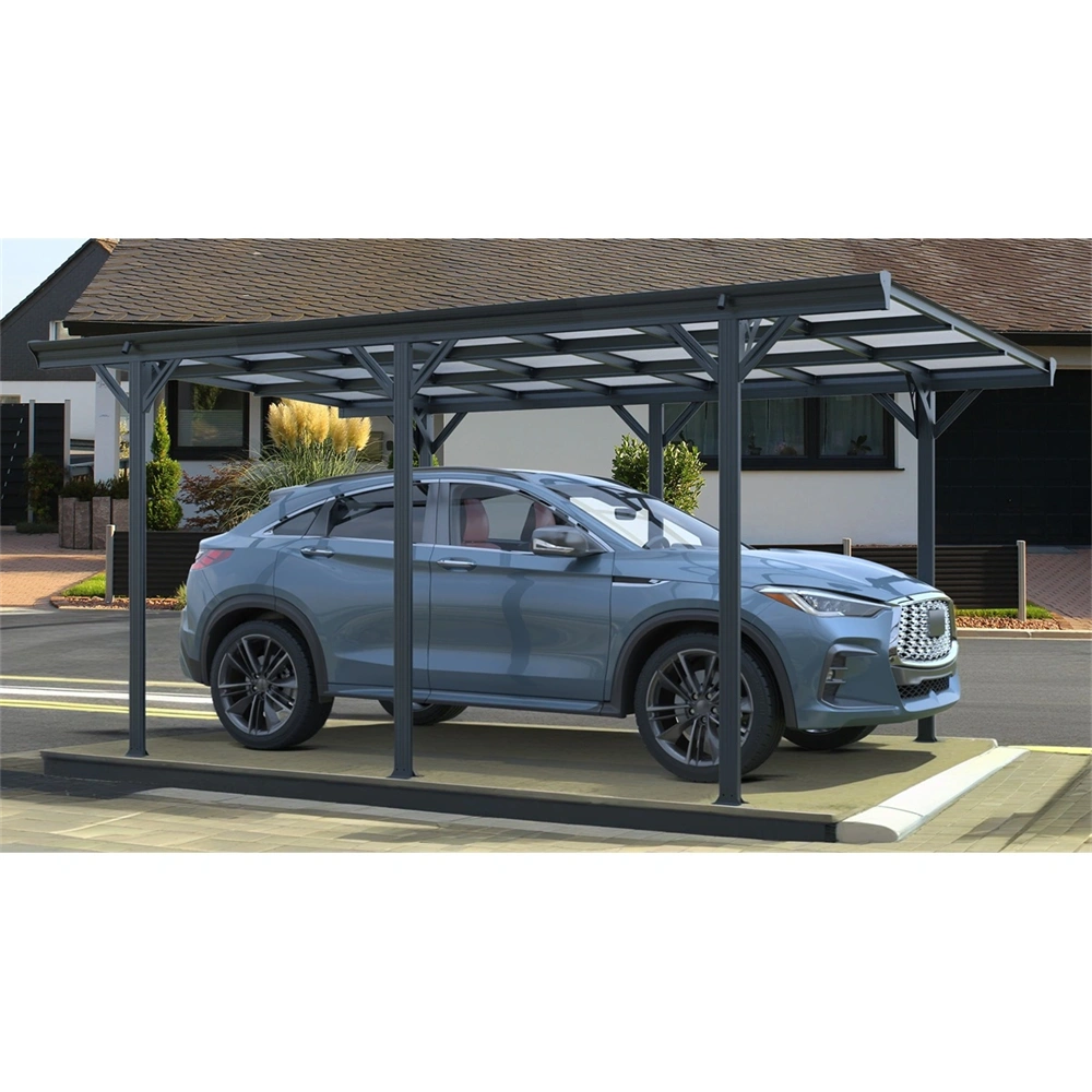 Riwall RMCP 16x10 Anthracite 5 x 3 m, antracit alumínium kocsibeálló