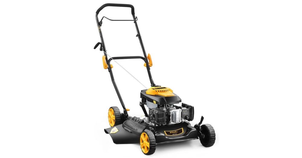 Riwall RPM 5135 SD 2 az 1-ben, mulcsozó és oldalkidobó funkcióval, 51 cm nem önjáró fúnyíró
