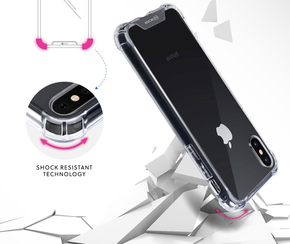 Roar KC0737 Armor Gel iPhone 13 Pro átlátszó ütésálló szilikon védőtok