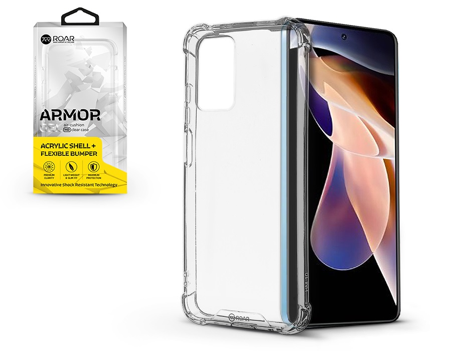 Roar KC0757 Xiaomi Redmi Note 11 Pro Roar Armor Gel átlátszó ütésálló védőtok