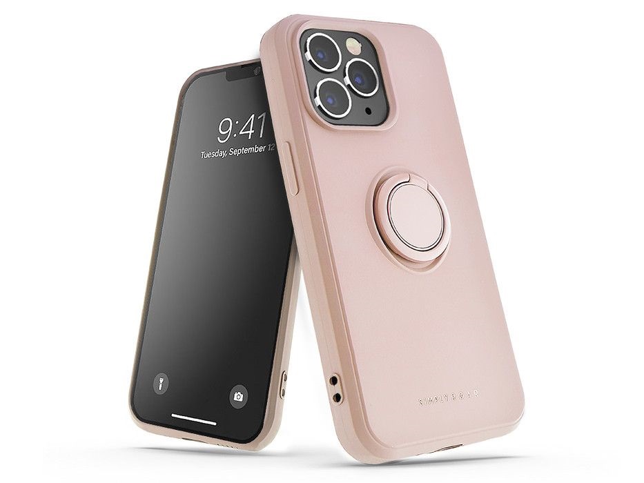 Roar KC0773 Apple iPhone 13 Pro Max Amber pink szilikon hátlap