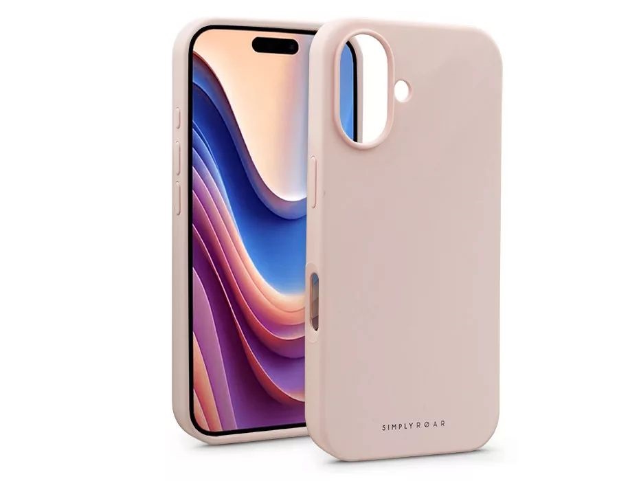 Roar KC311796 Cloud Skin Apple iPhone 16 Plus rózsaszín szilikon hátlap