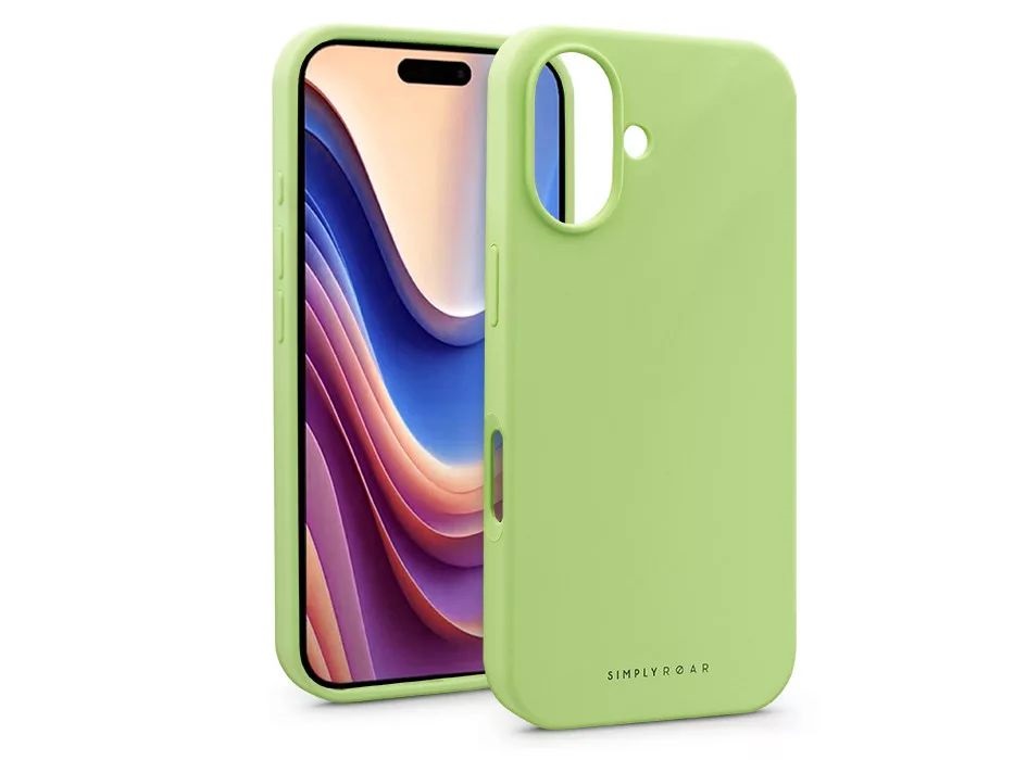 Roar KC311833 Cloud Skin Apple iPhone 16 Plus zöld szilikon hátlap
