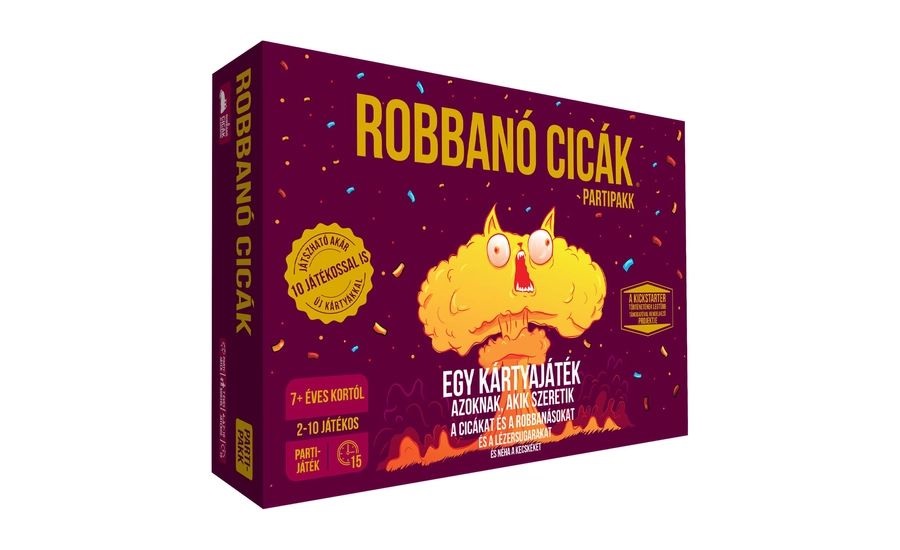 Robbanó cicák – partipakk