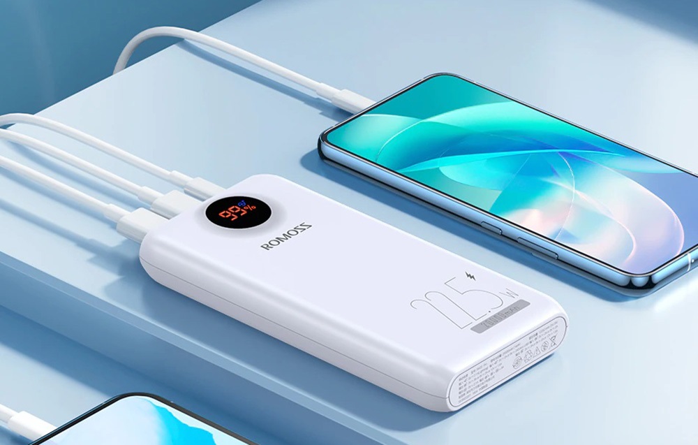 Romoss SW20PF 20000mAh fehér power bank