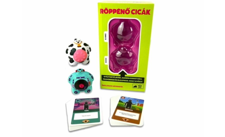 Röppenő cicák: Duopakk - Bocica és DJ Mirci társasjáték