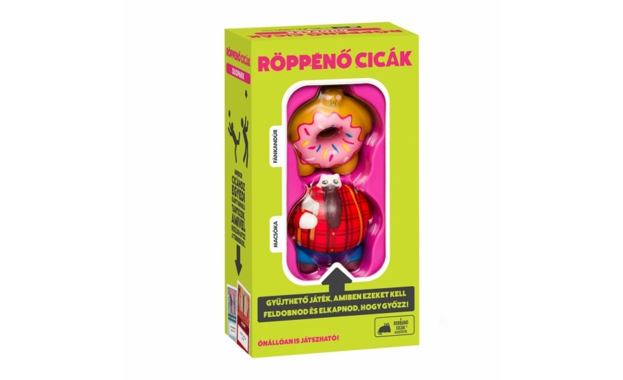 Röppenő cicák: Duopakk - Macsóka és Fánkandúr társasjáték