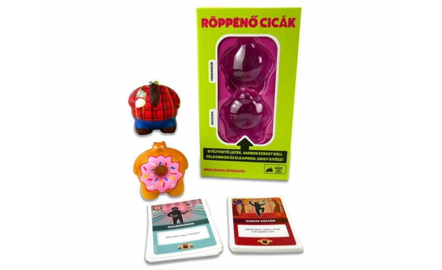 Röppenő cicák: Duopakk - Macsóka és Fánkandúr társasjáték
