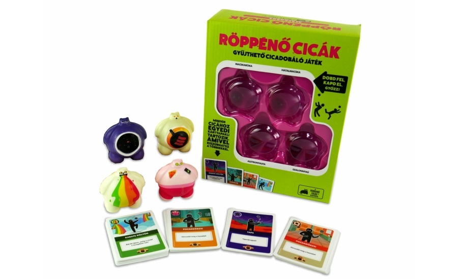 Röppenő cicák társasjáték