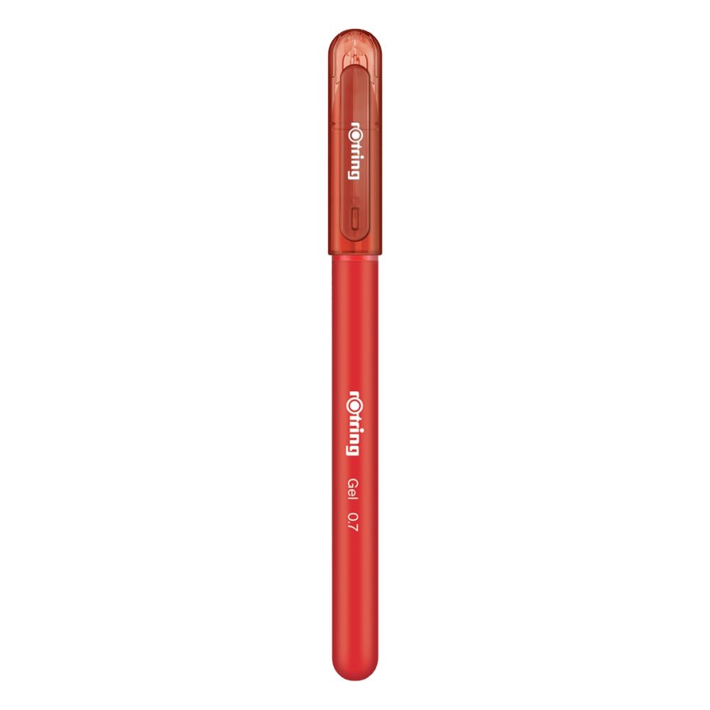 Rotring Gel 0,7mm-es kupakos piros zseléstoll