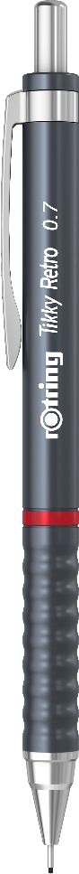 Rotring Tikky Retro 0,7 mm, szürke nyomósirón