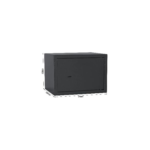 Rottner Jupiter 3 antracit kulcsos bútorszéf