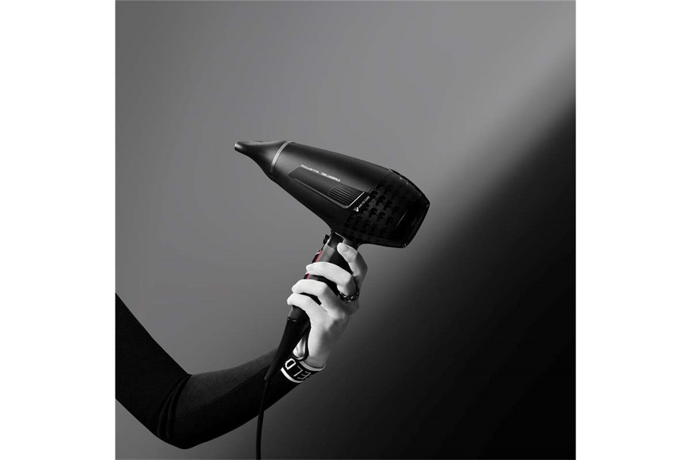 Rowenta CV888LF0 X Karl Lagerfeld Pro Stylist fekete-króm hajszárító