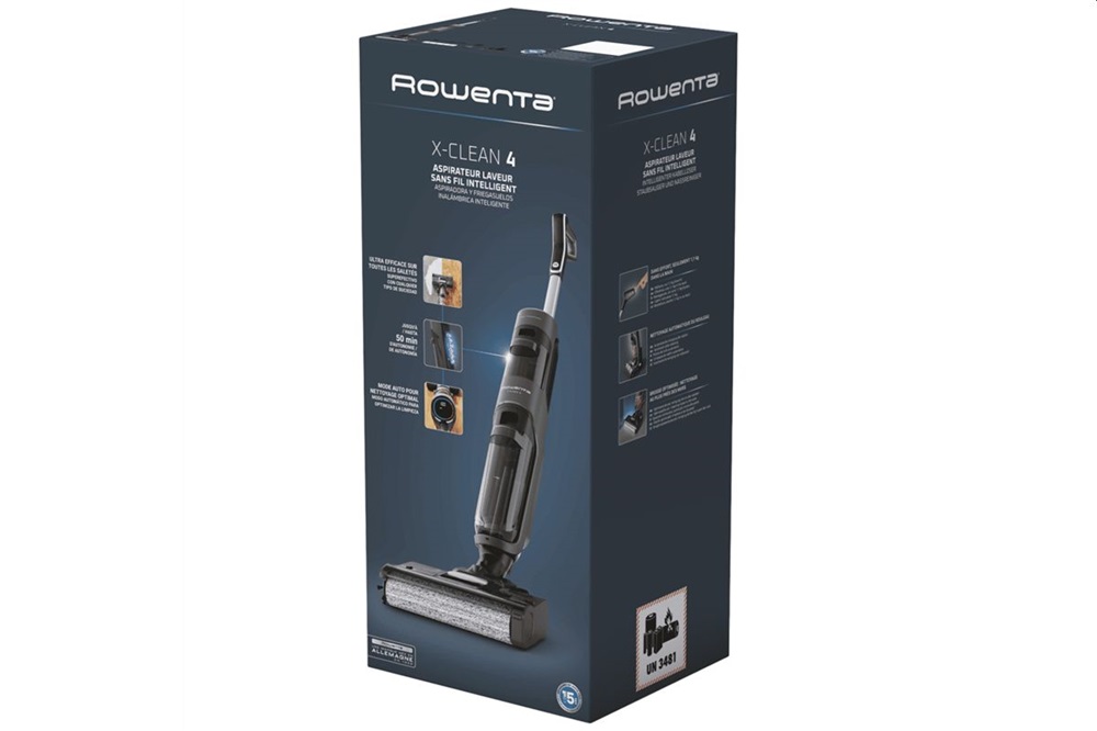 Rowenta GZ5035WO X-Clean 4 fekete száraz-nedves porszívó