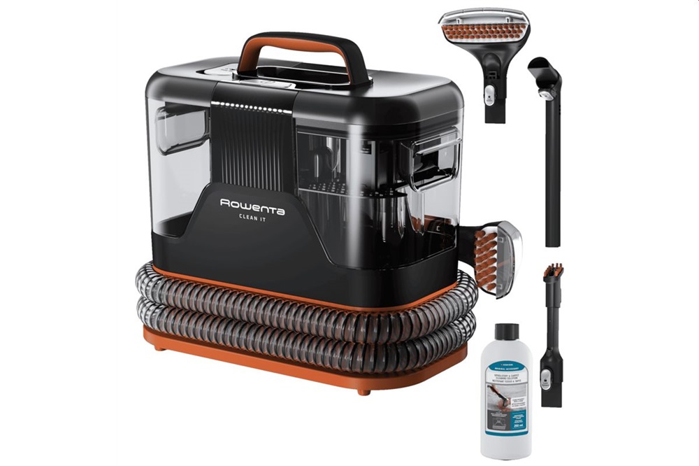 Rowenta IN5011F0 Instant Clean It Car narancssárga-fekete szőnyegtisztító