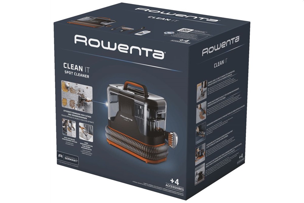 Rowenta IN5011F0 Instant Clean It Car narancssárga-fekete szőnyegtisztító