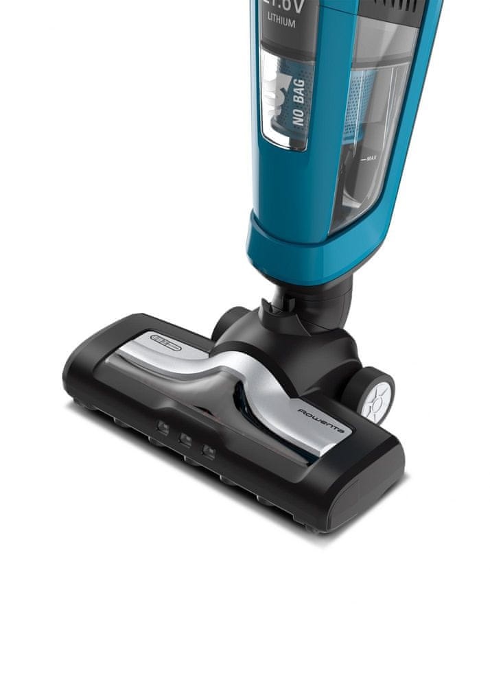 Rowenta RH6751WO 21,6V Dual Force 2 az 1-ben akkumulátoros kék álló porszívó