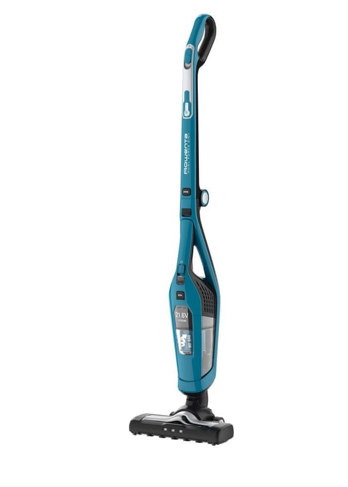 Rowenta RH6751WO 21,6V Dual Force 2 az 1-ben akkumulátoros kék álló porszívó