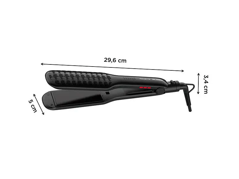 Rowenta SF411LF0 X Karl Lagerfeld Extra Liss fekete hajsimító