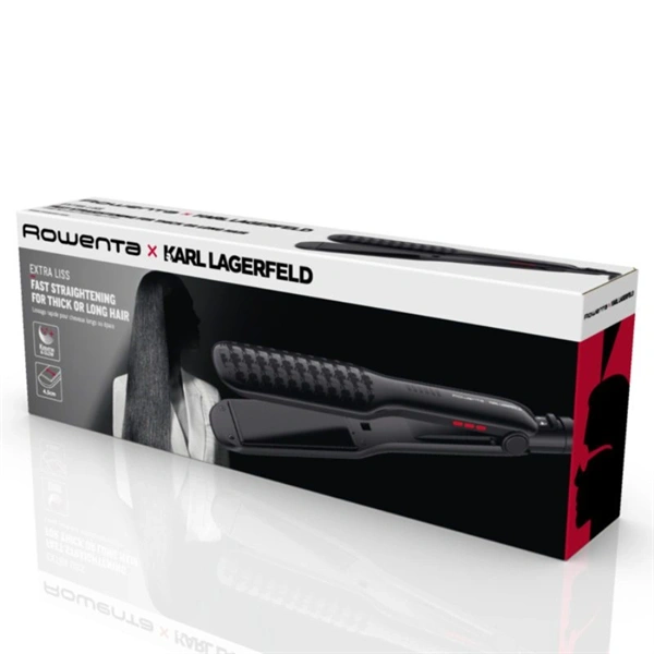 Rowenta SF411LF0 X Karl Lagerfeld Extra Liss fekete hajsimító