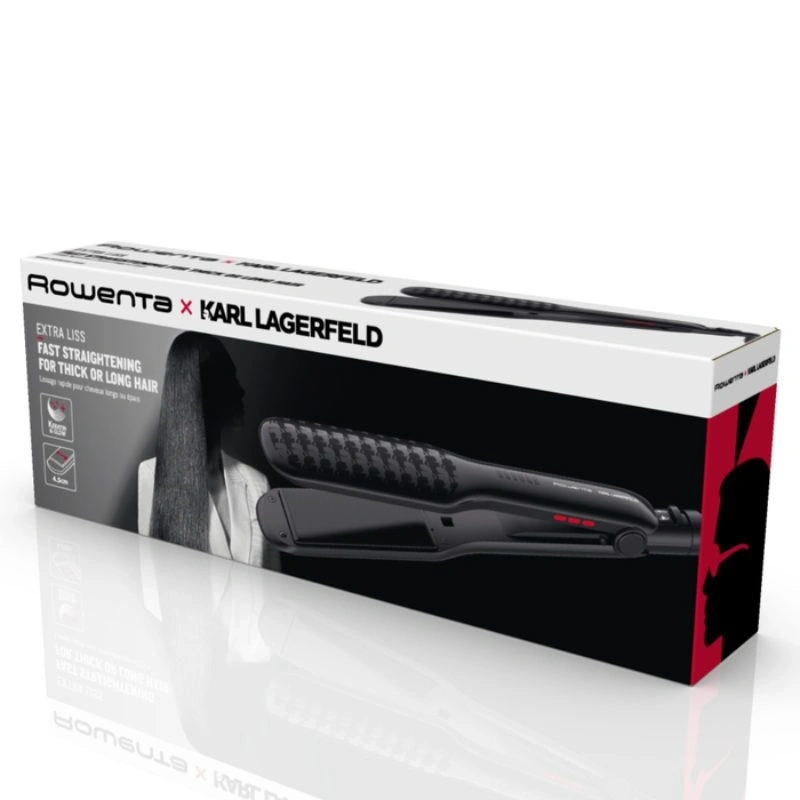 Rowenta SF411LF0 X Karl Lagerfeld Extra Liss fekete hajsimító