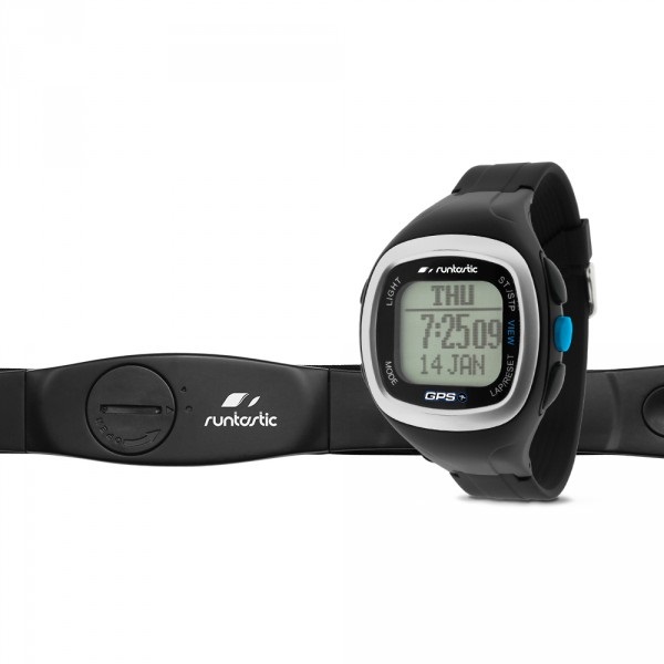 Runtastic RUNGPS1 GPS HeartRate pulzusmérő GPS karóra mellkas pánttal
