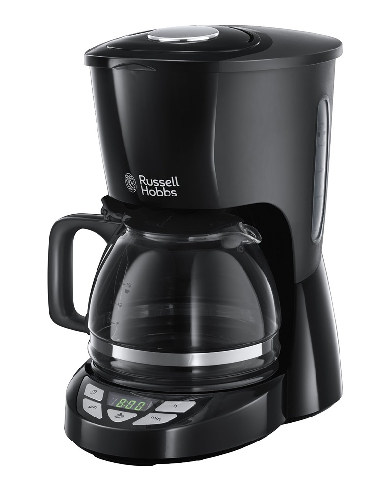 Russell Hobbs 22620-56 Textures Plus fekete 10 személyes filteres kávéfőző