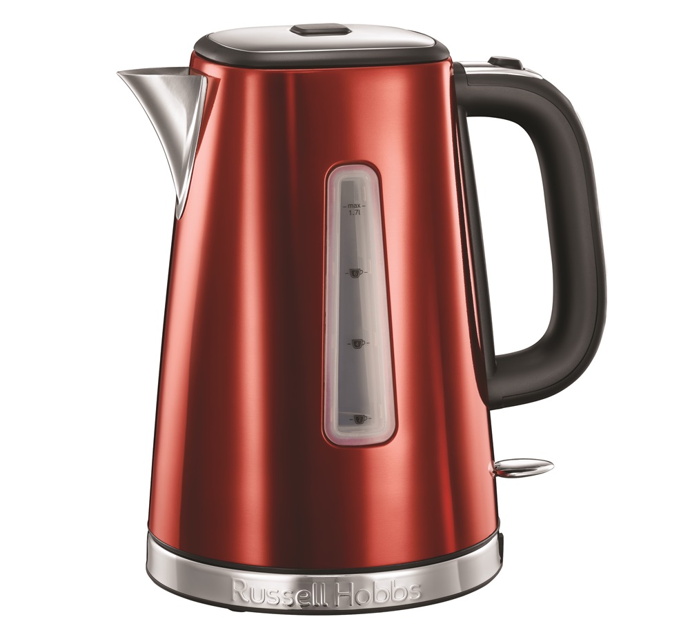 Russell Hobbs 23210-70/RH Luna 1,7L-es piros vízforraló