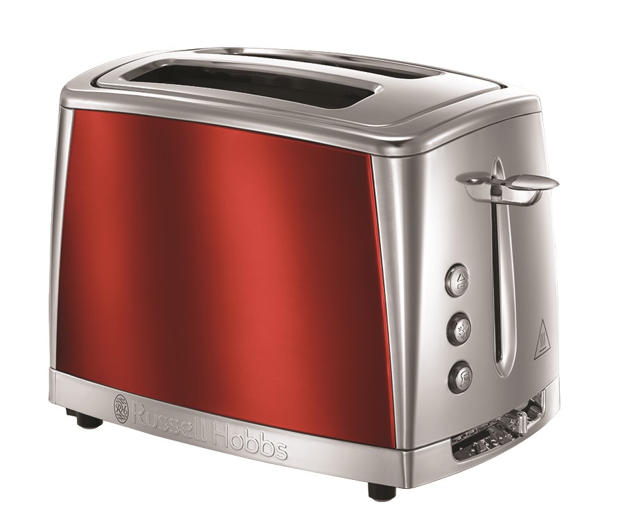 Russell Hobbs 23220-56/RH Luna piros 2 szeletes kenyérpirító