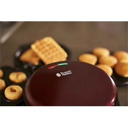 Russell Hobbs 24620-56/RH Fiesta 3in1 bordó fánk -  sütemény- gofrisütő