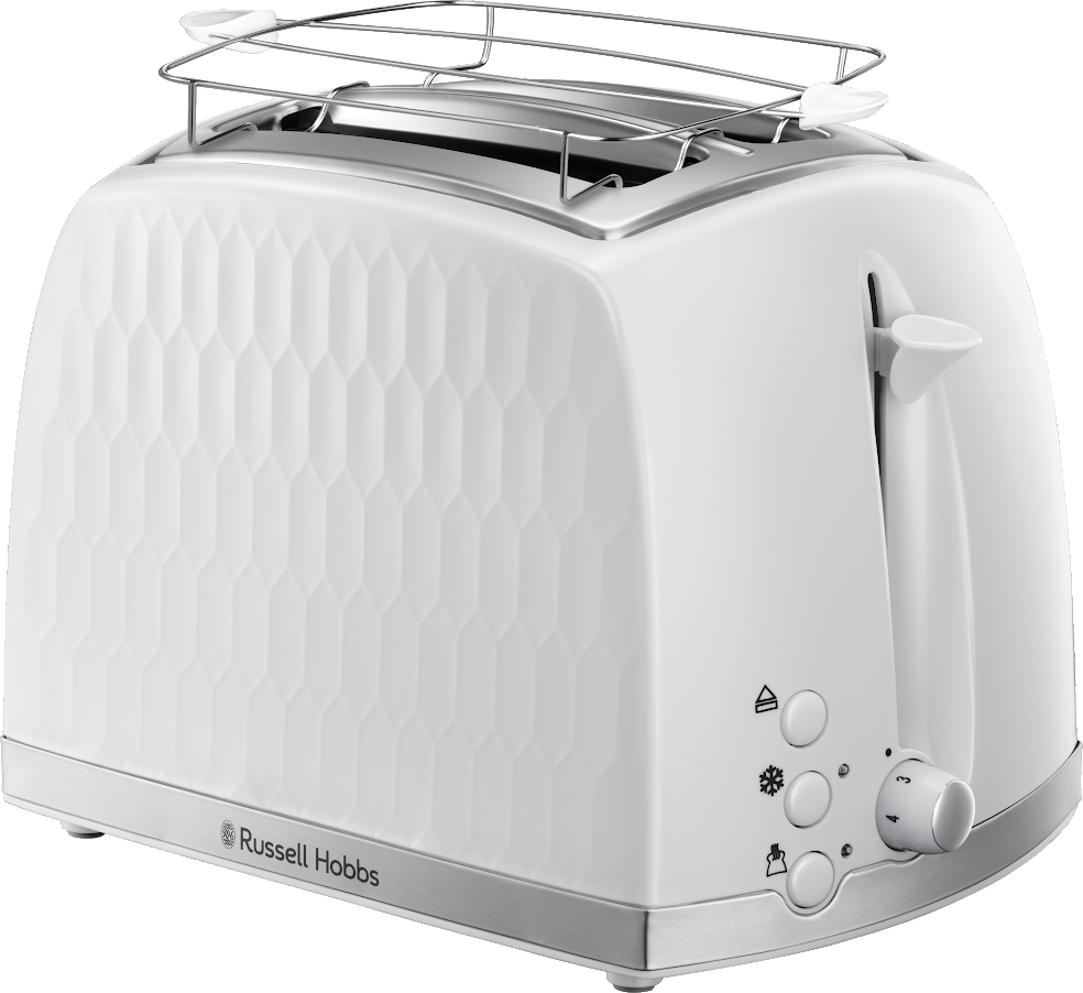 Russell Hobbs 26060-56/RH Honeycomb fehér 2 szeletes kenyérpirító