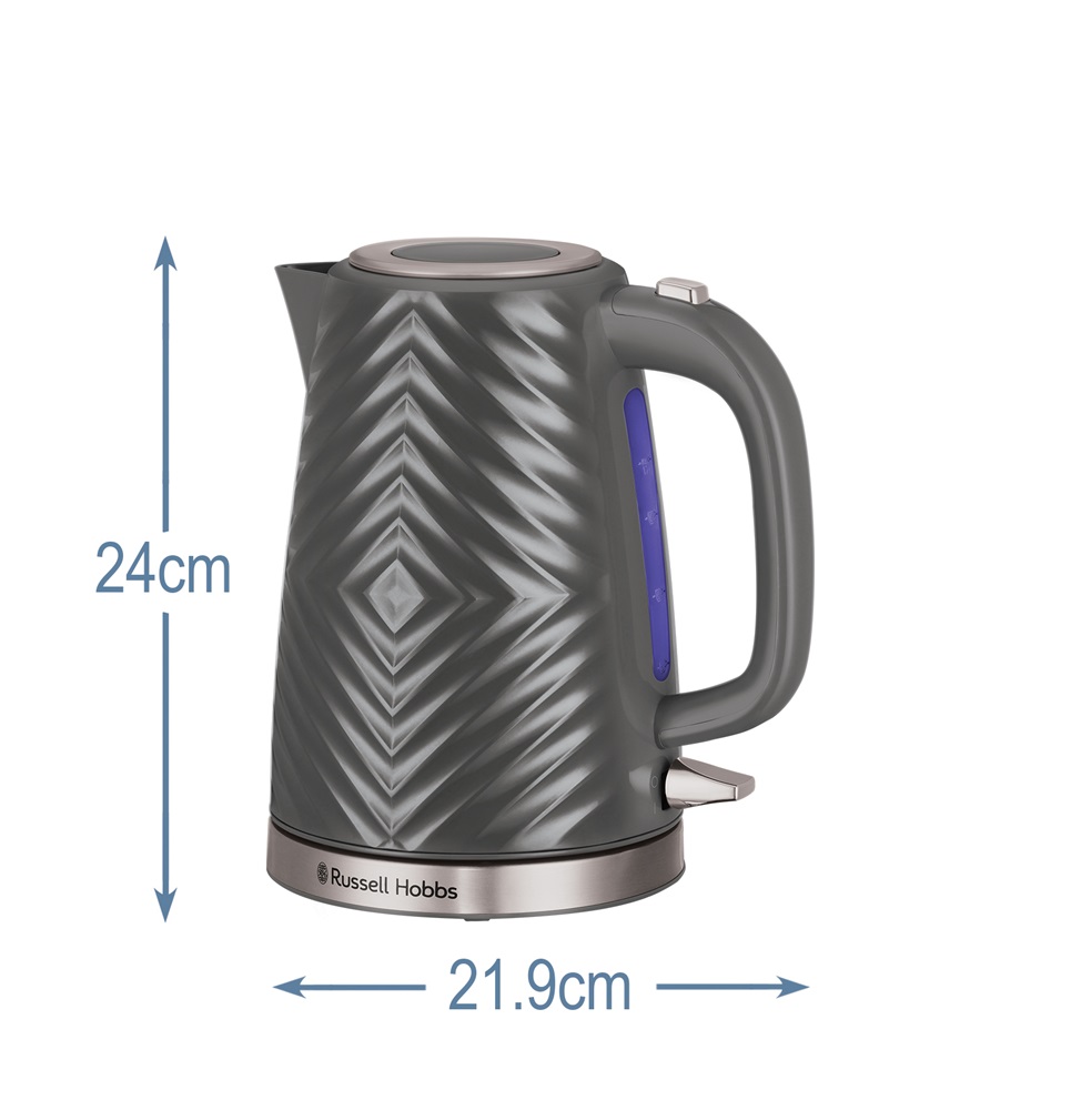 Russell Hobbs 26382-70/RH Groove 1,7L-es szürke vízforraló