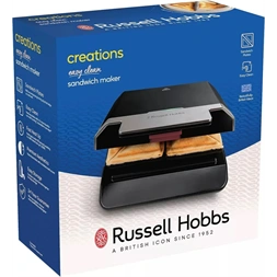 Russell Hobbs 26800-56/RH Creations Easy Clean fekete szendvicssütő