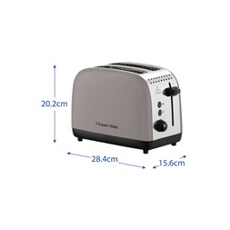 Russell Hobbs 26931-56/RH Colours Plus Mocha barna 2 szeletes kenyérpirító