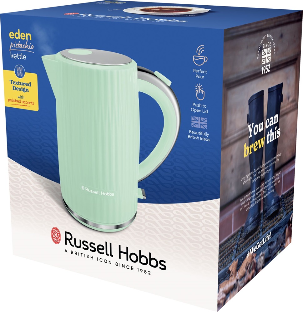 Russell Hobbs 27364-70/RH Eden 1,7L-es pisztácia vízforraló