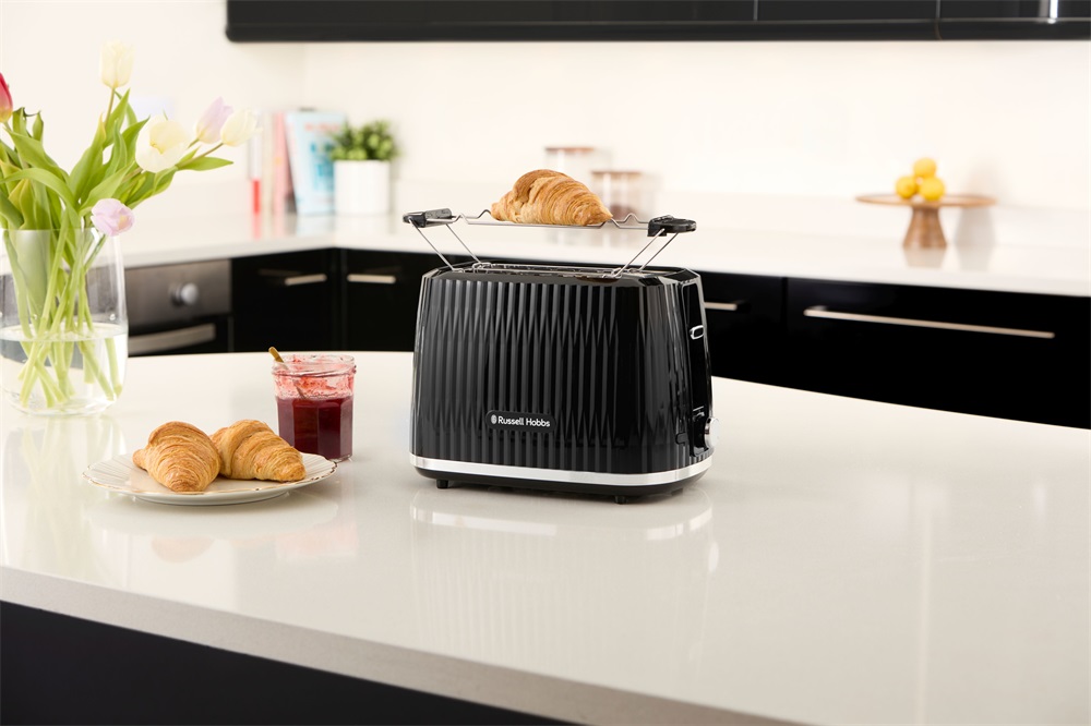 Russell Hobbs 27371-56/RH Eden fekete 2 szeletes kenyérpirító