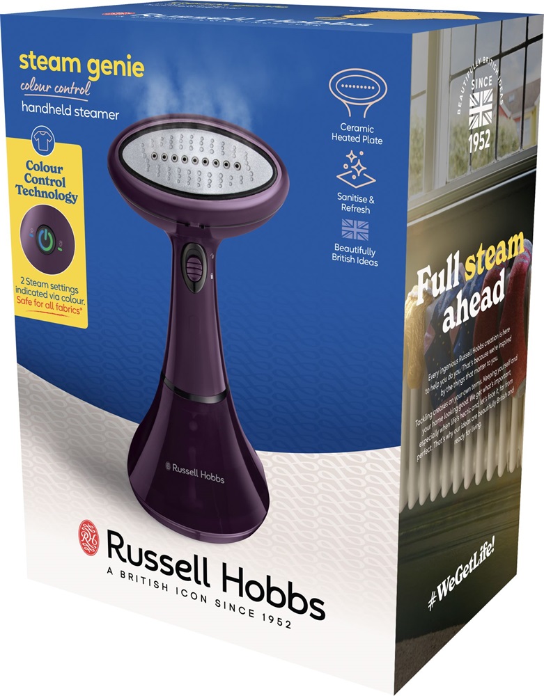Russell Hobbs 27410-56/RH Steam Genie Colour Control kézi ruhagőzölő