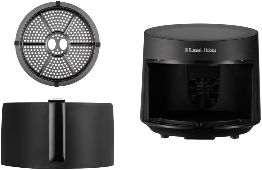 Russell Hobbs 27420-56/RH Panoramic airfryer fekete 5 L forrólevegős sütő