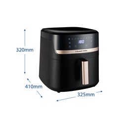 Russell Hobbs 27630-56/RH Satisfry fekete 8,3L forrólevegős sütő